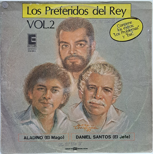 ALADINO Y DANIEL SANTOS - LOS PREFERIDOS DEL REY - VOL2  LP