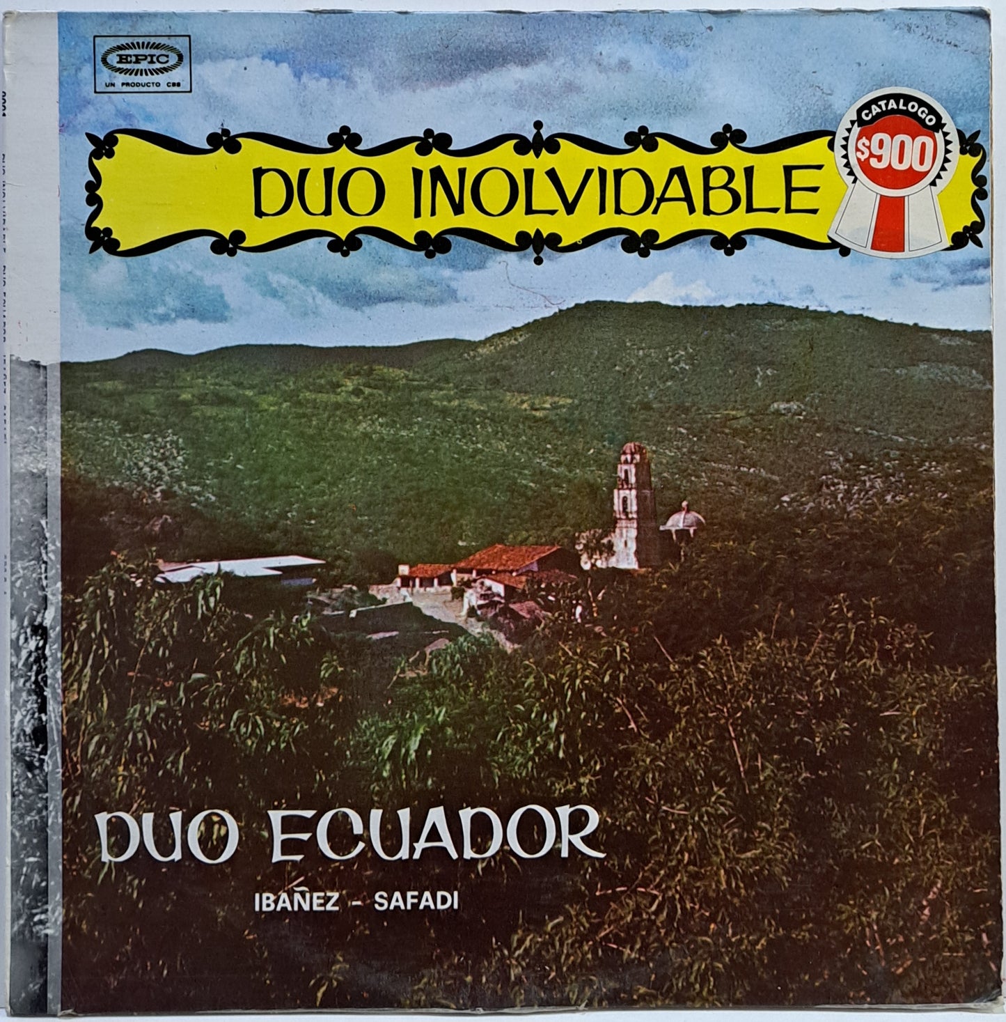 DUO ECUADOR - DUO INOLVIDABLE  LP