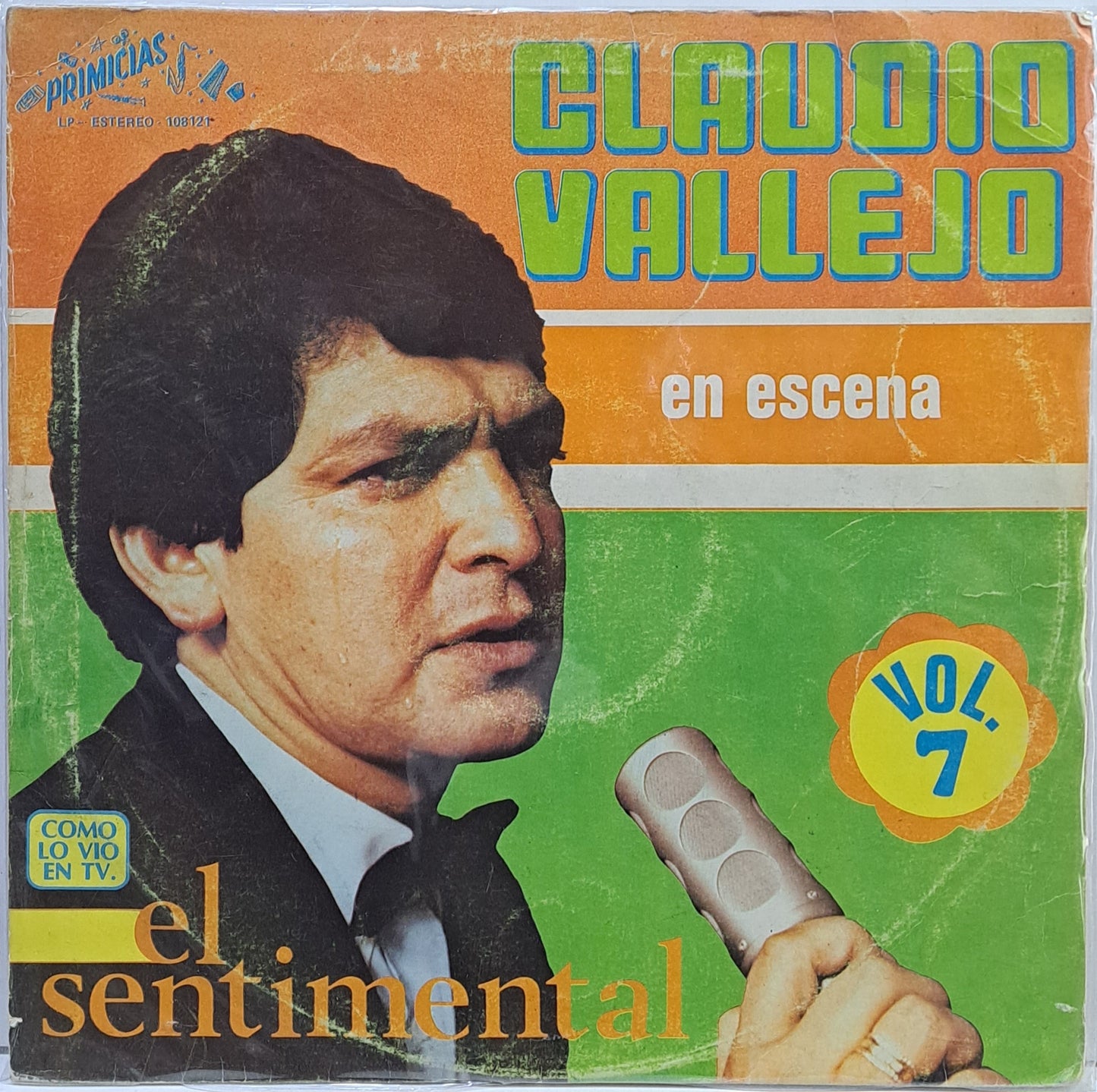 CLAUDIO VALLEJO - EN ESCENA VOL.7  LP