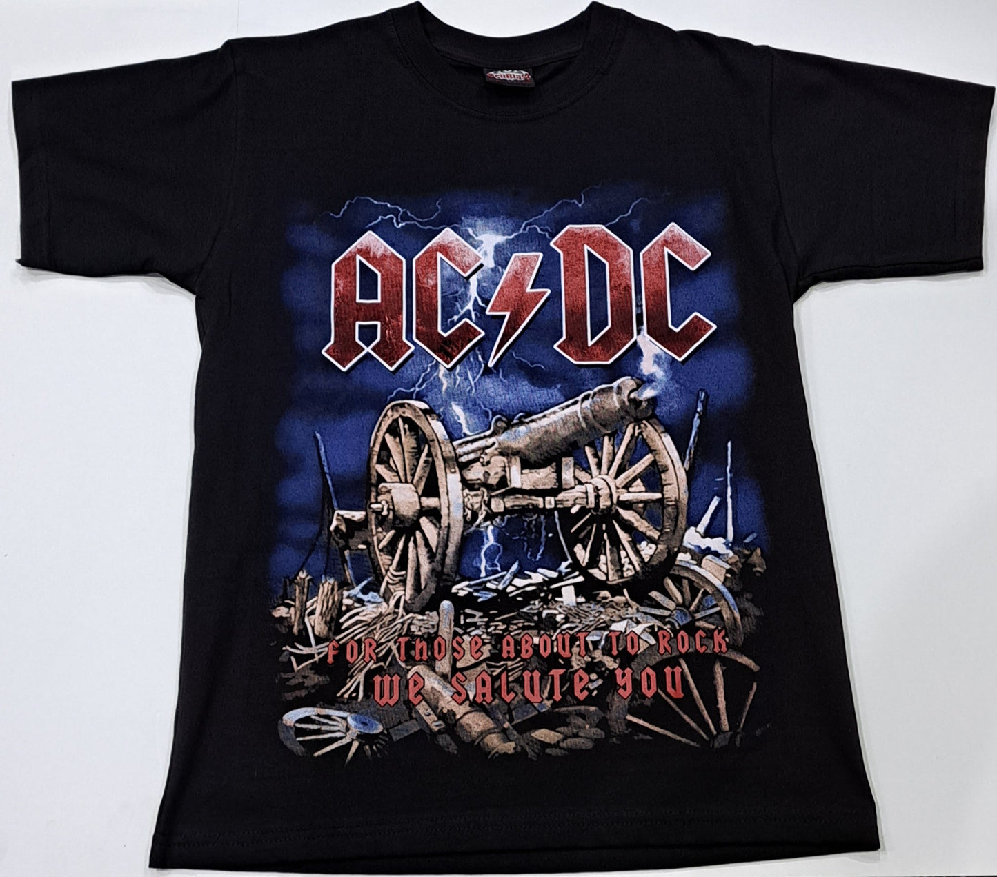 AC/DC - FOR THOSE ABOUT TO ROCK  CAMISETA
