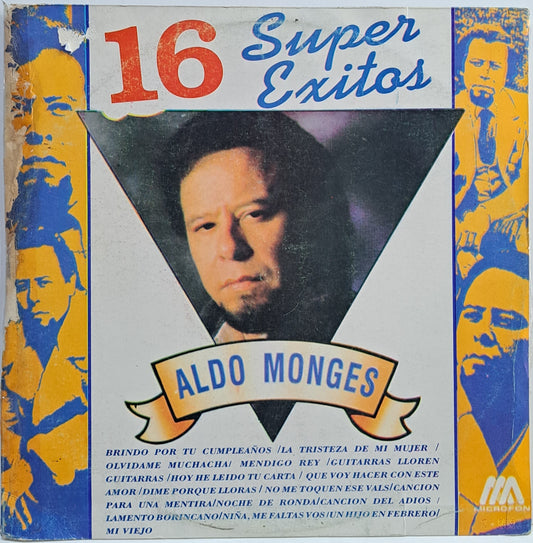 ALDO MONGES - 16 SUPER EXITOS  LP