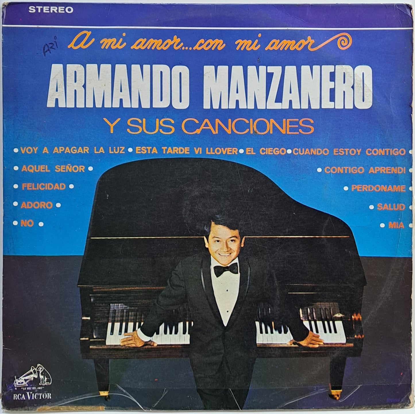 ARMANDO MANZANERO - Y SUS CANCIONES  LP