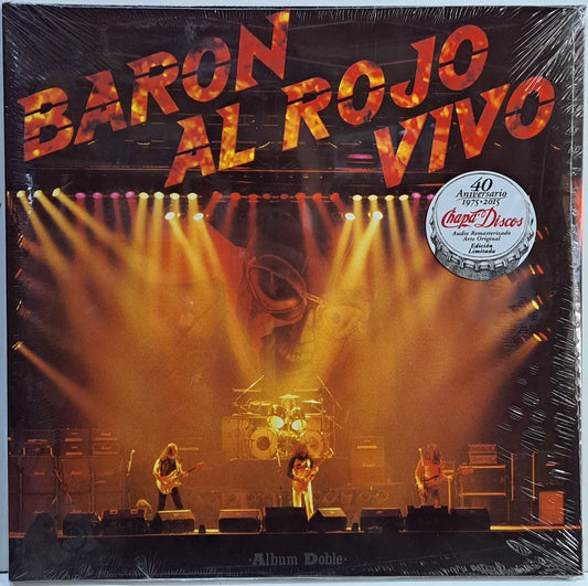 BARON ROJO - AL ROJO VIVO  2 LPS