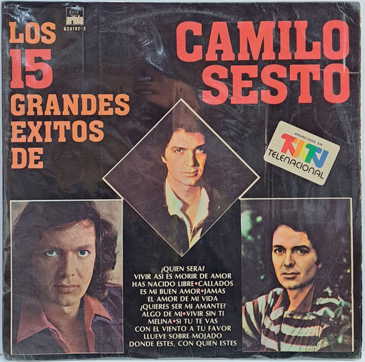 CAMILO SESTO - LOS 15 GRANDES EXITOS  LP