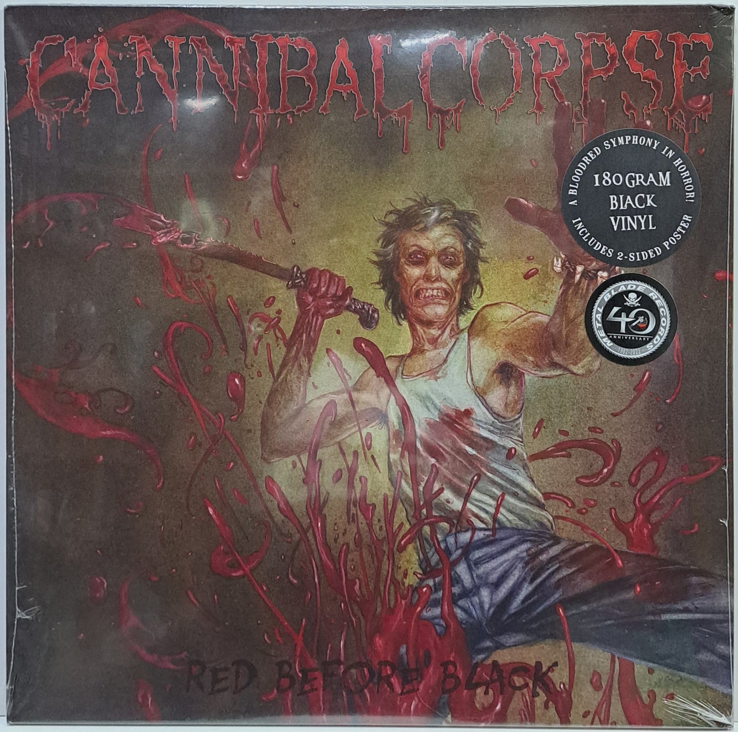 CANNIBAL CORPSE - RED BEFORE BLACK  LP