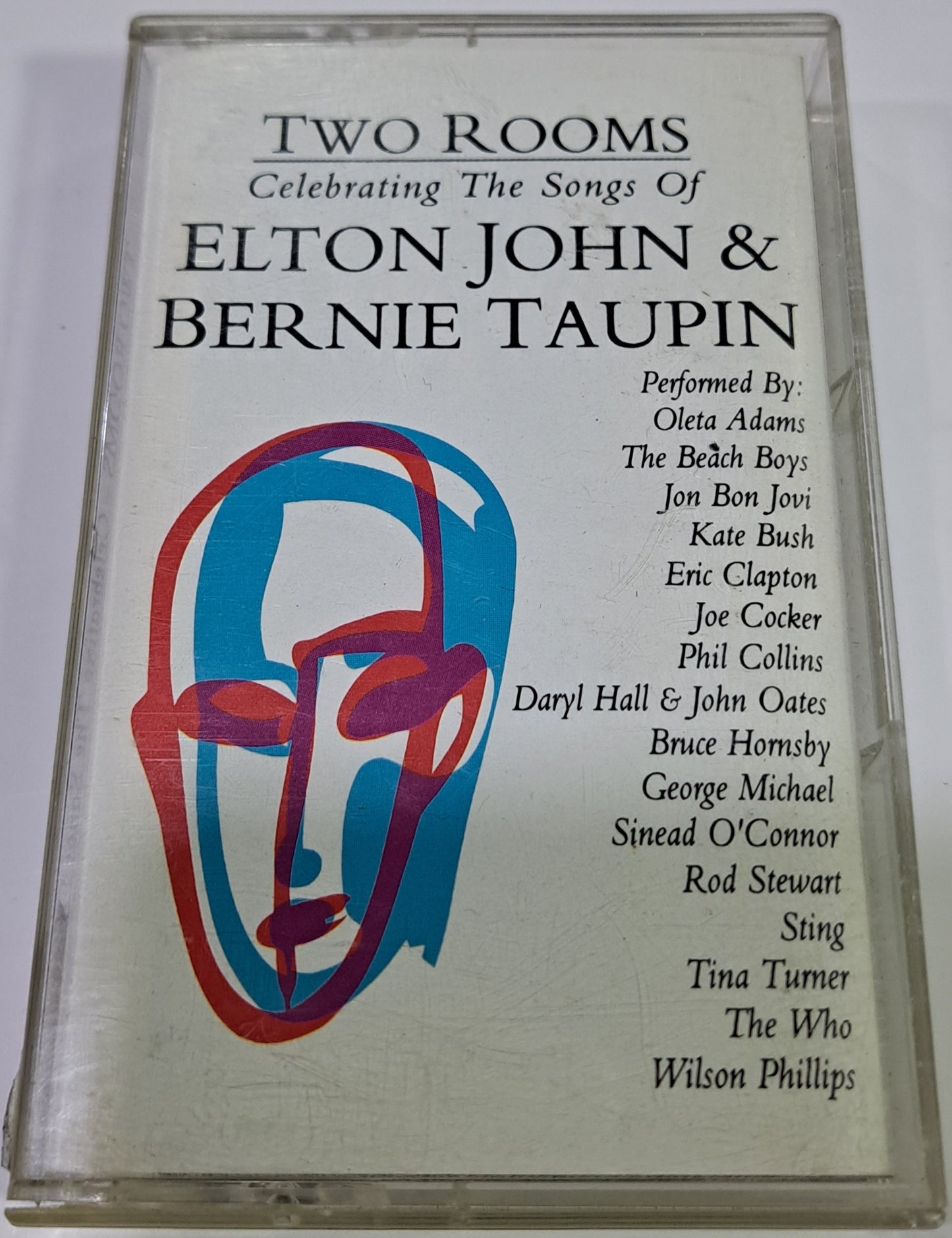 ELTON JOHN Y BERNIE TAUPIN - TWO ROOMS CELEBRATING THE SONGS OF  CASSETTE