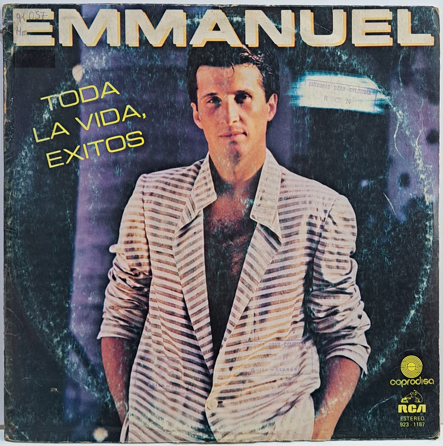 EMMANUEL - TODA LA VIDA, EXITOS  LP