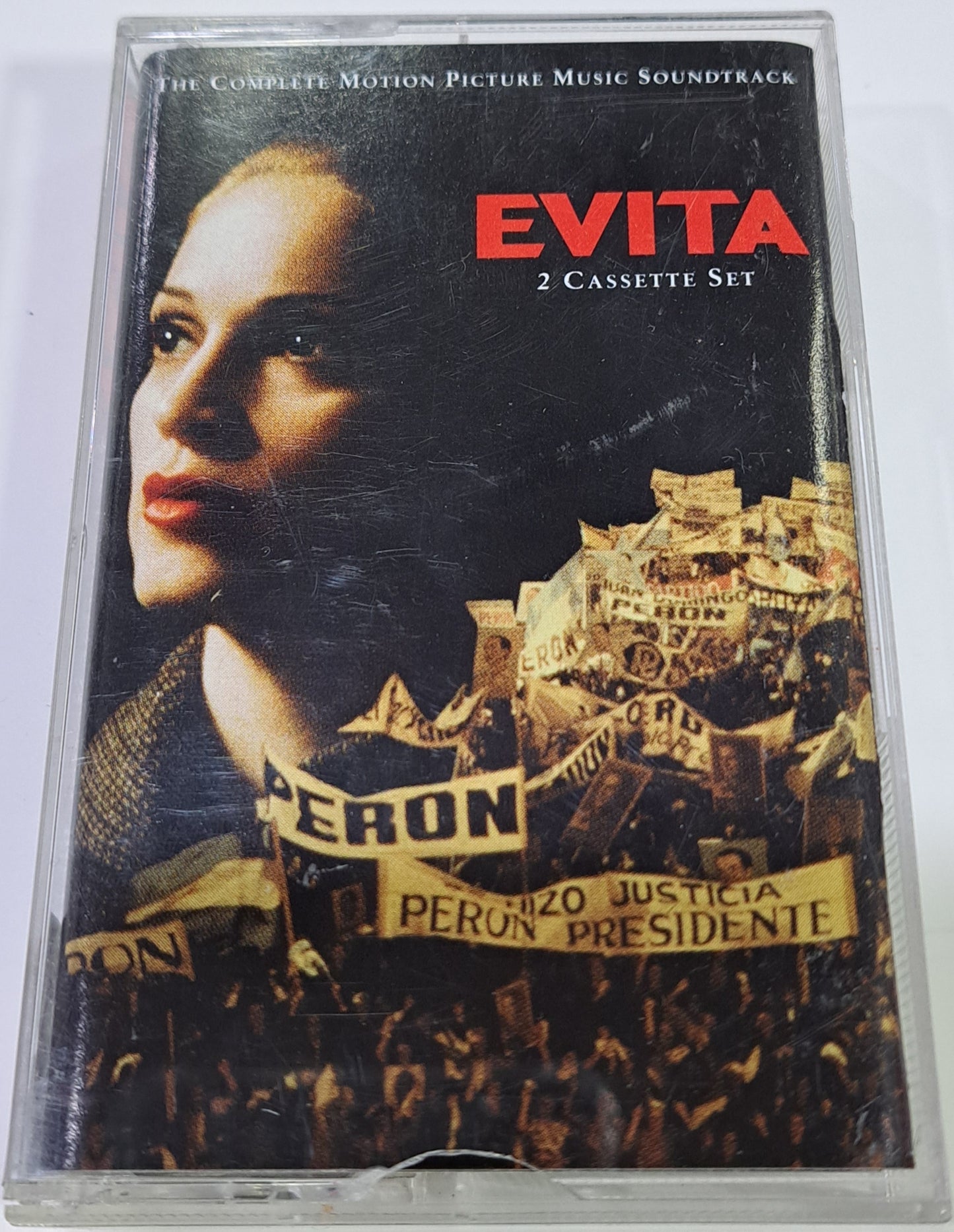 EVITA - THE COMPLETE MOTION PICTURE MUSIC SOUNDTRACK  CASSETTE