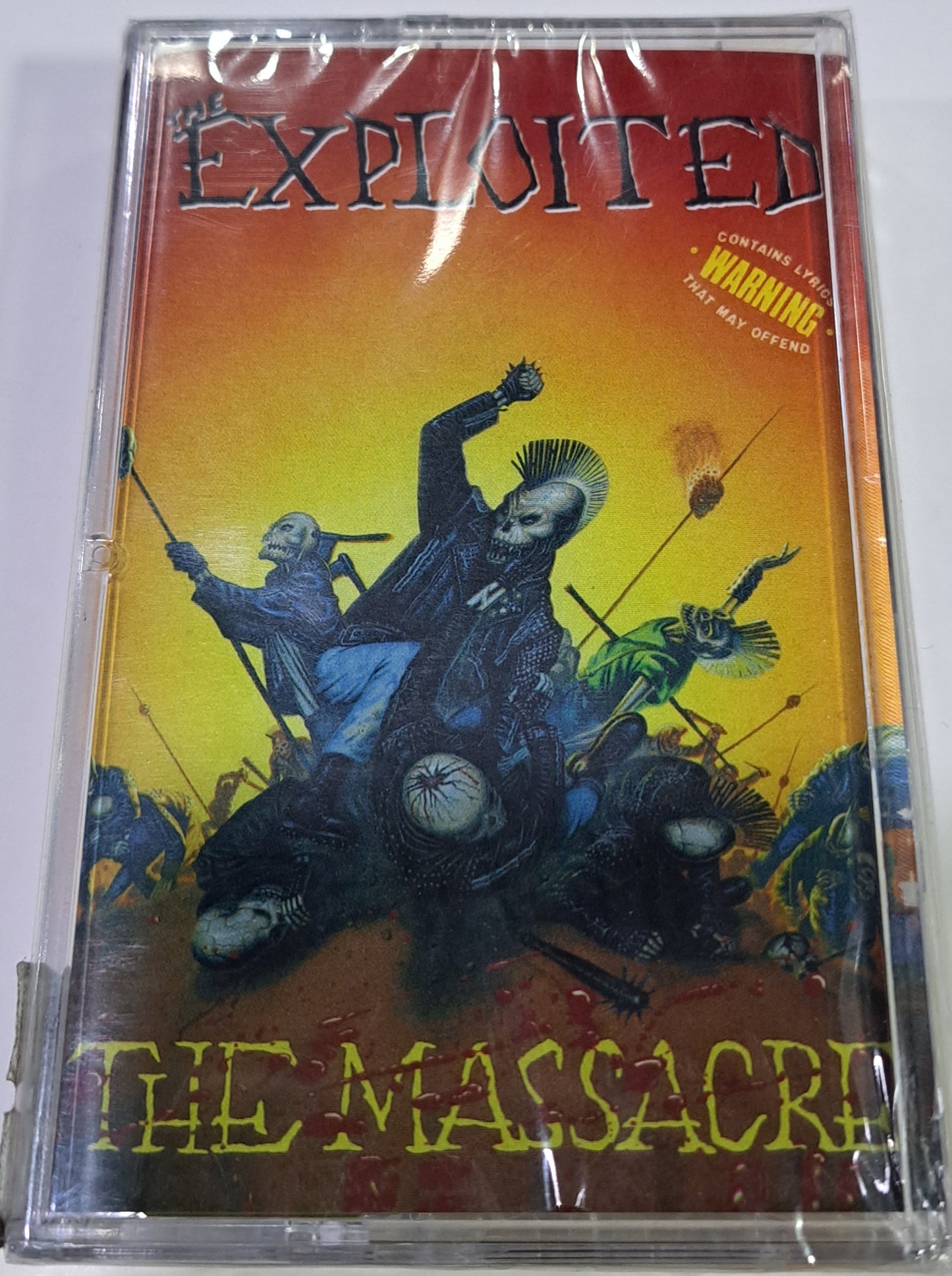 THE EXPLOITED - THE MASSACRE  CASSETTE