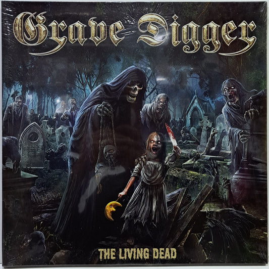 GRAVE DIGGER - THE LIVING DEAD  LP