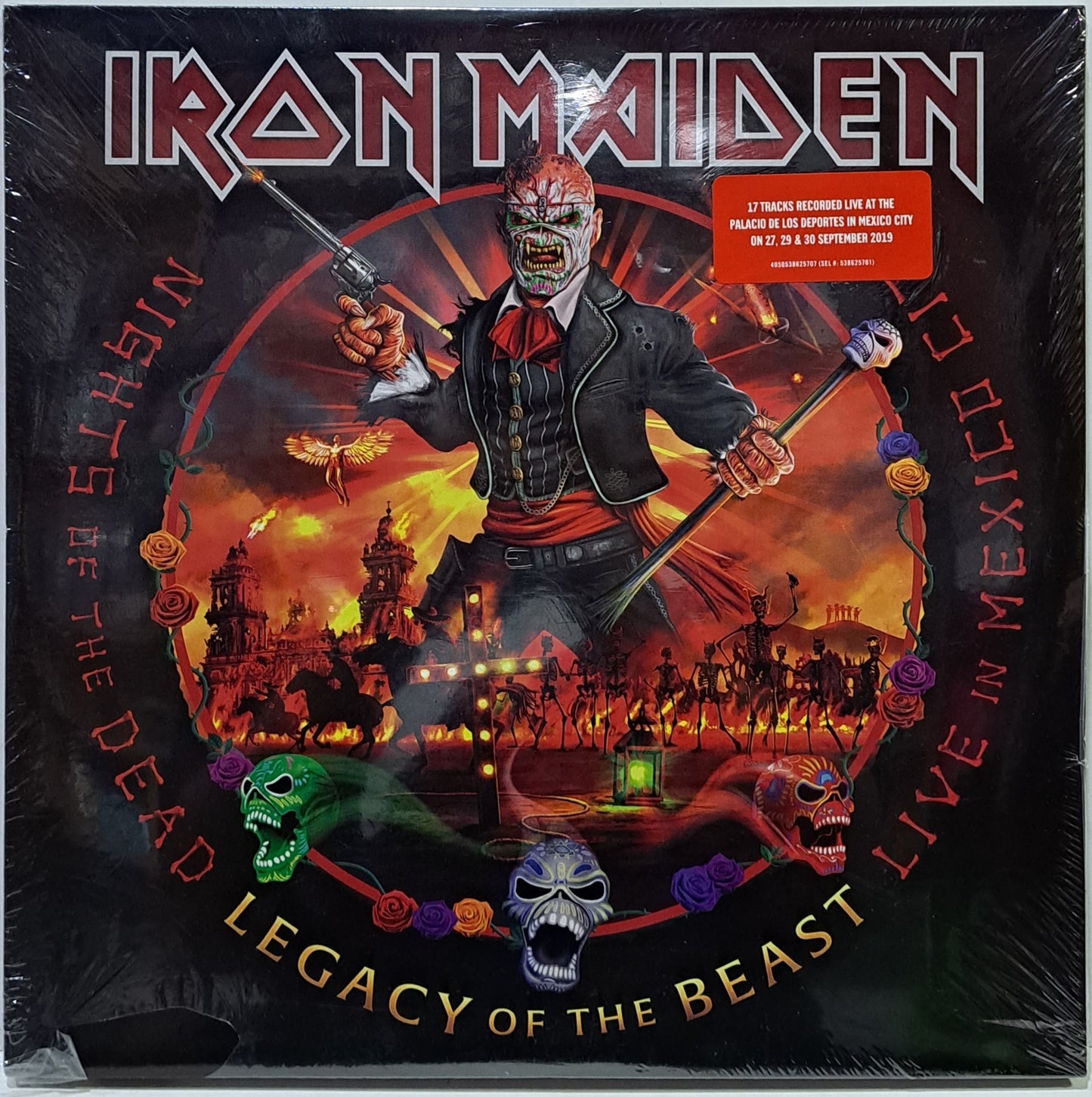 IRON MAIDEN - NIGHTS OF THE DEAD  3 LPS