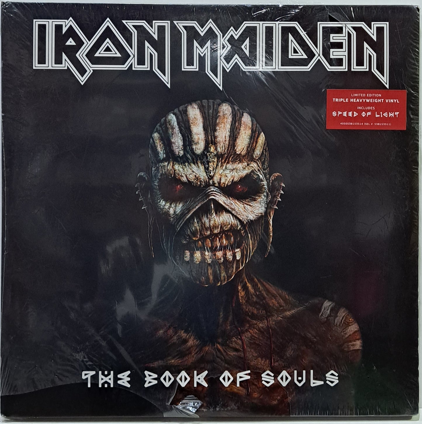 IRON MAIDEN - THE BOOK OF SOULS  3 LPS