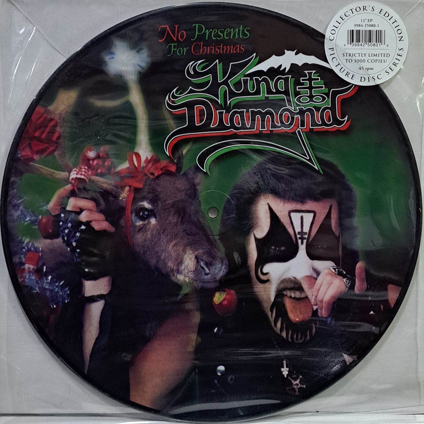 KING DIAMOND - NO PRESENTS FOR CHRISTMAS  LP PICTURE