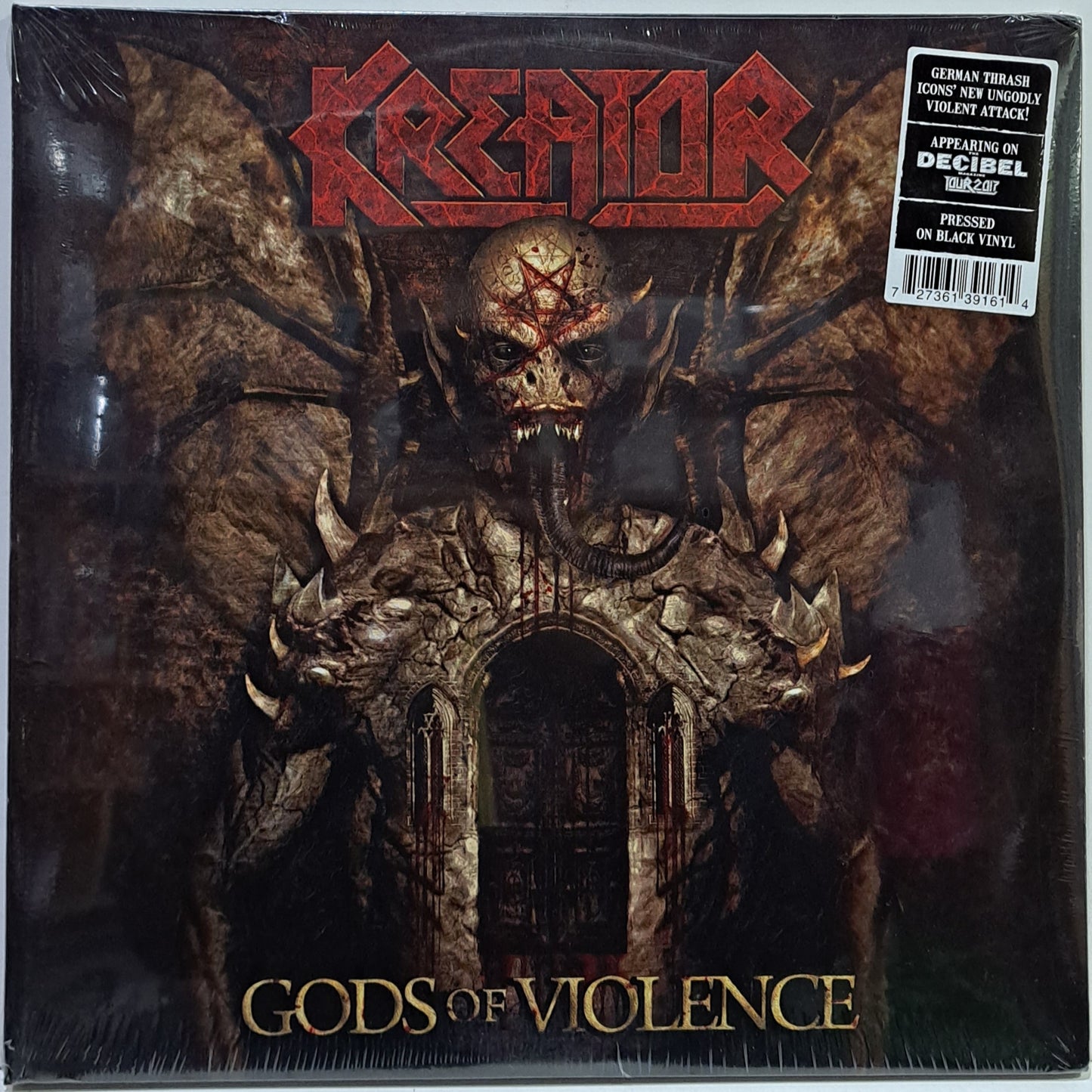 KREATOR - GODS OF VIOLENCE  2 LPS