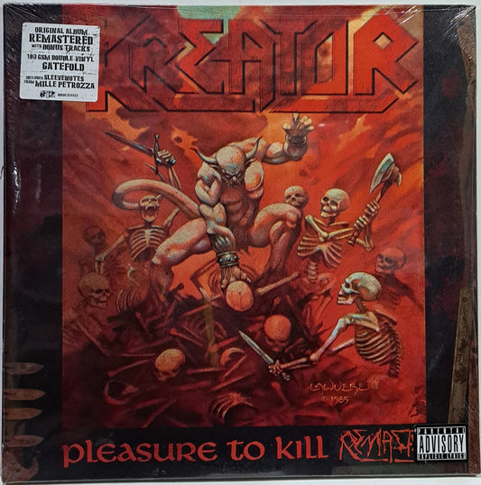 KREATOR - PLEASURE TO KILL  2 LPS