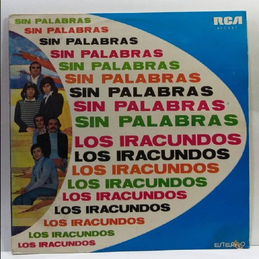 LOS IRACUNDOS - SIN PALABRAS  LP