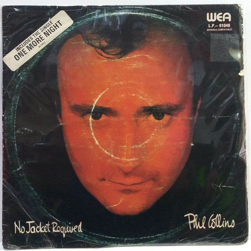 PHIL COLLINS - NO JACKET REQUIED  LP