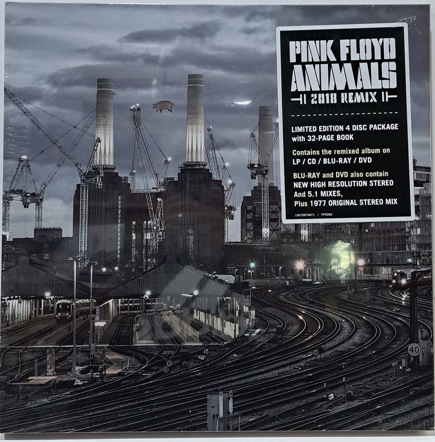PINK FLOYD - ANIMALS 2012 REMIX  LP, CD, BLURAY, DVD