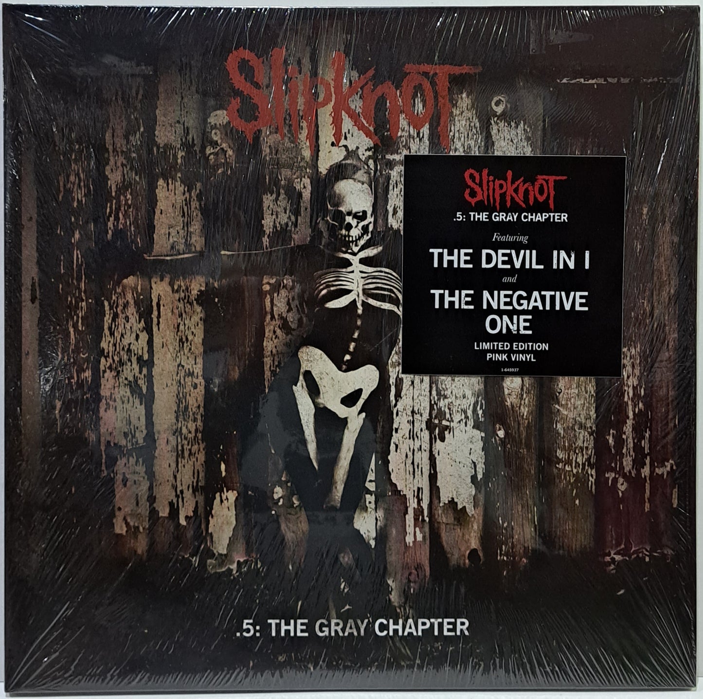 SLIPKNOT - THE GRAY CHAPTER  2 LPS