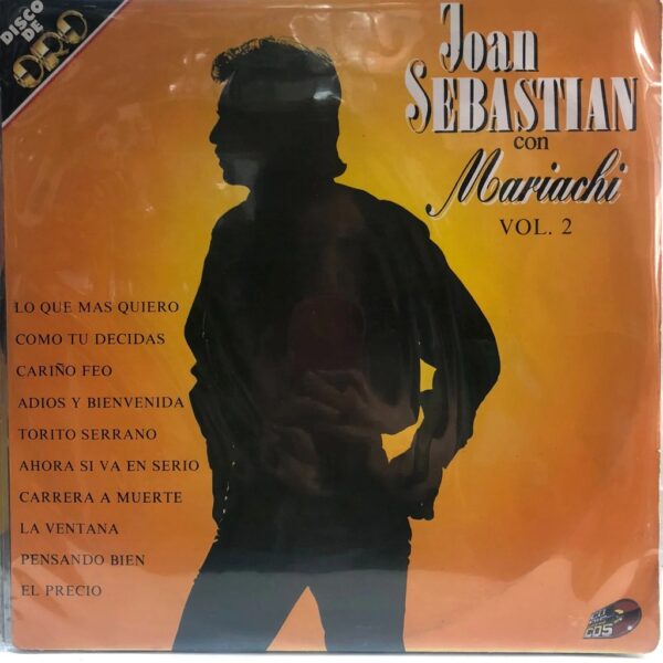 JOAN SEBASTIAN - CON MARIACHI VOL.2  LP