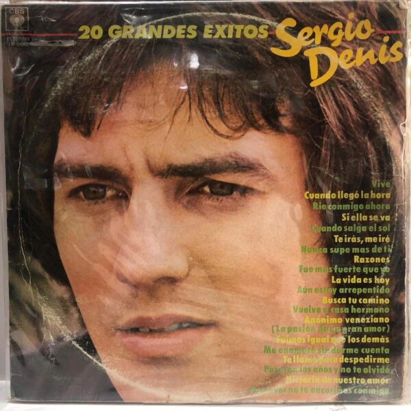 SERGIO DENIS - 20 GRANDES EXITOS LP