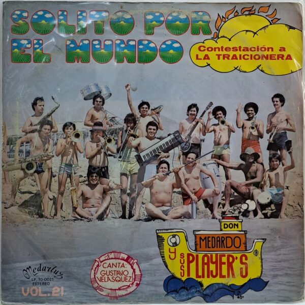 DON MEDARDO Y SUS PLAYERS - SOLITO POR EL MUNDO VOL.21 LP