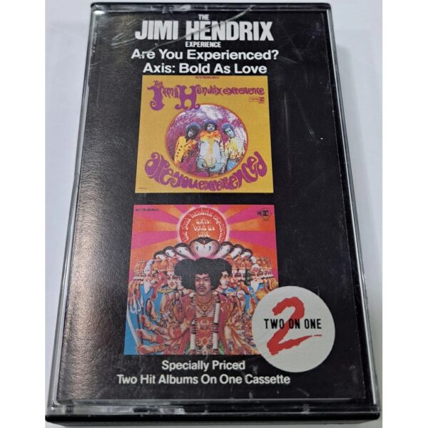 JIMI HENDRIX - ARE YOU EXPERIENCED AXIS BOLD AS LOVE CASSETTE