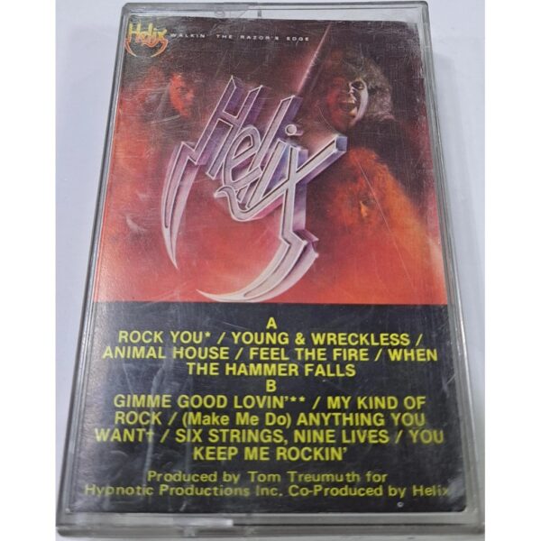 HELIX - WALKIN THE RAZORS EDGE CASSETTE