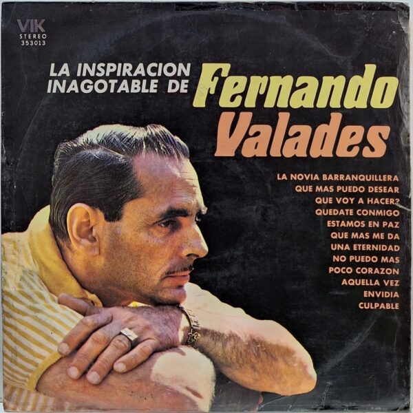 FERNANDO VALADES - LA INSPIRACION INAGOTABLE   LP