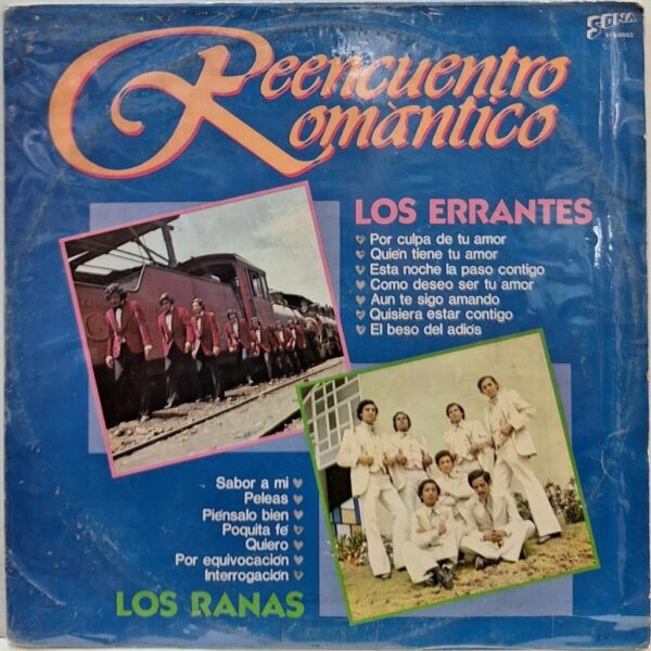 LOS ERRANTES Y LOS RANAS - REENCUENTRO ROMANTICOS LP