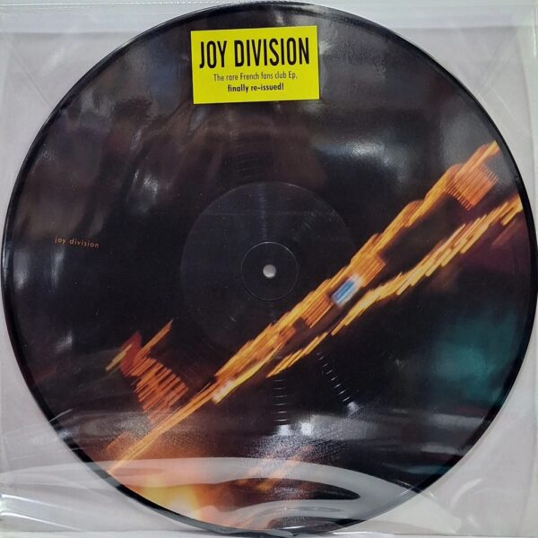 JOY DIVISION - THE RARE FRENCH FANS CLUB EP, FINALLY RE-ISSUED! LP