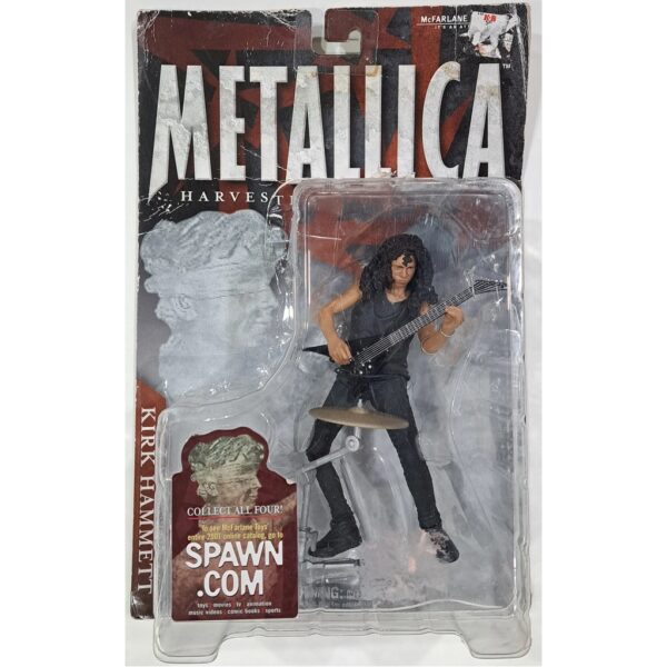 METALLICA - KIRK HAMMETT  MUÑECO FIGURA DE COLECCION
