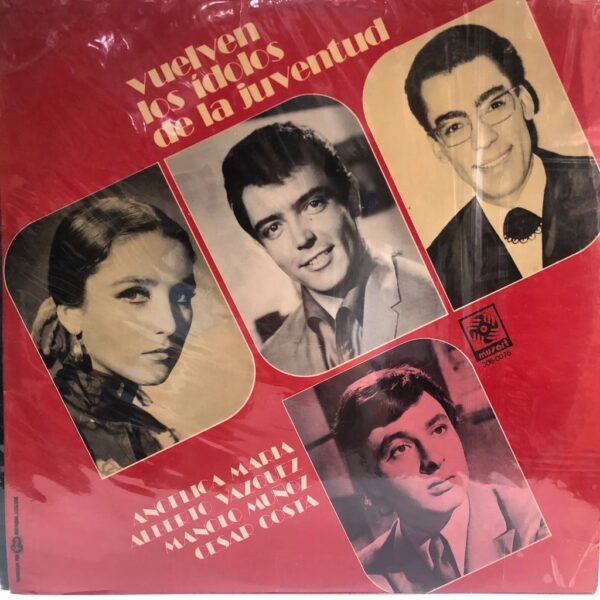 VUELVEN LOS IDOLOS DE LA JUVENTUD  LP