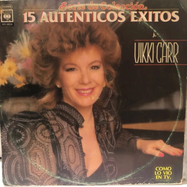 VIKKI CARR - 15 AUTENTICOS EXITOS LP