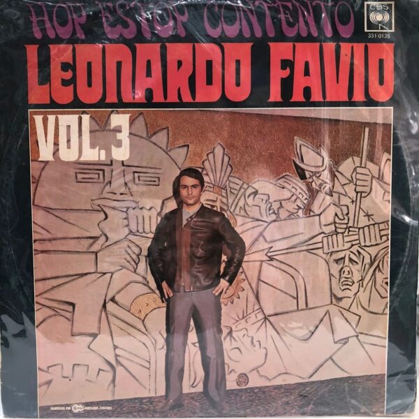 LEONARDO FAVIO - HOY ESTOY CONTENTO VOL.3  LP