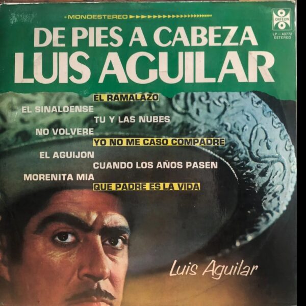 LUIS AGUILAR - DE PIES A CABEZA  LP