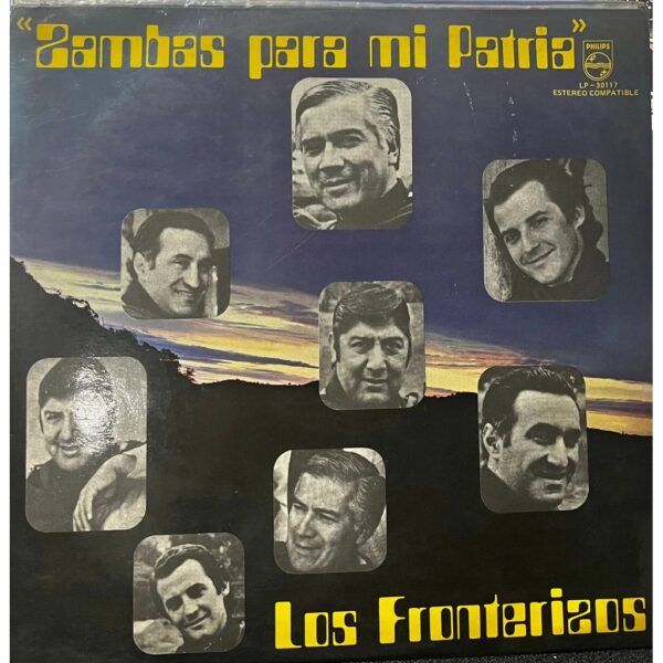 LOS FRONTERIZOS - ZAMBAS PARA MI PATRIA LP