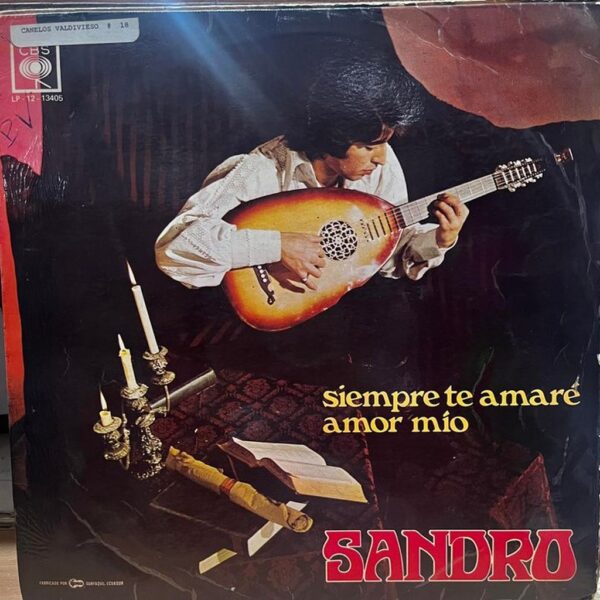 SANDRO - SIEMPRE TE AMARÉ AMOR MIO LP