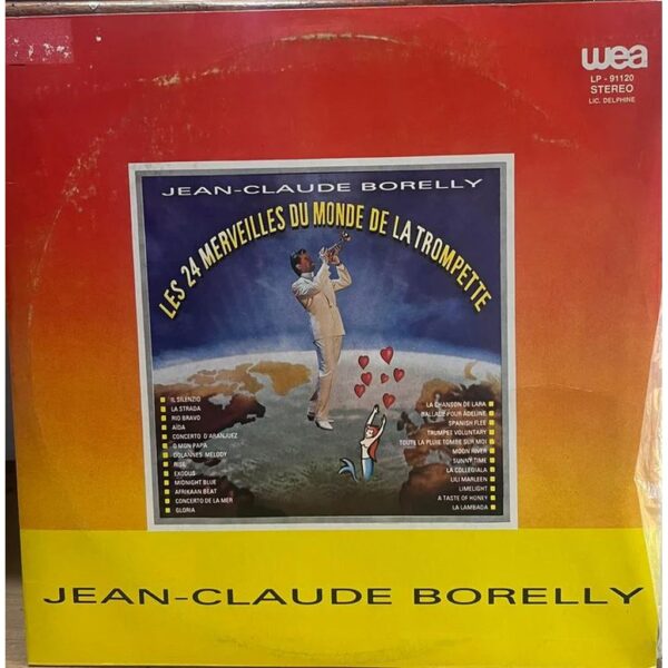 JEAN - CLAUDE BORELLY - LES 24 MERVEILLES DU MONDE DE LA TROMPETTE LP