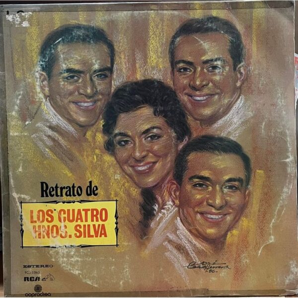 LOS CUATRO HNOS.SILVA -  RETRATO LP