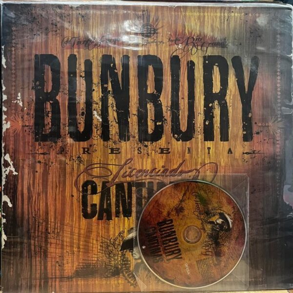 BUNBURY - LICENCIADO CANTINAS 2LPS + CD