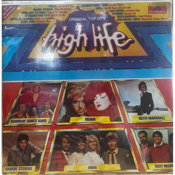HIGH LIFE - ORIGINAL TOP HITS LP (DE EPOCA)