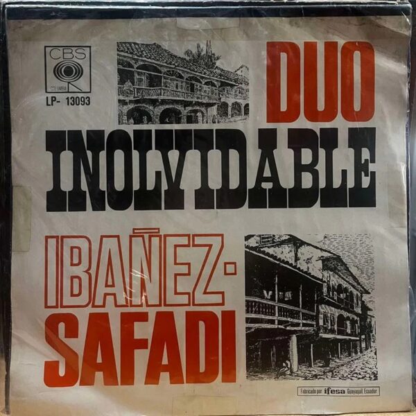 IBAÑEZ-SAFADI -  DUO INOLVIDABLE  LP