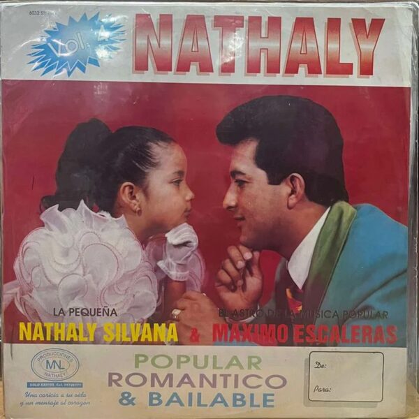 MAXIMO ESCALERAS Y NATHALY SILVANA - POPULAR, ROMANTICO Y BAILABLE VOL.4 LP