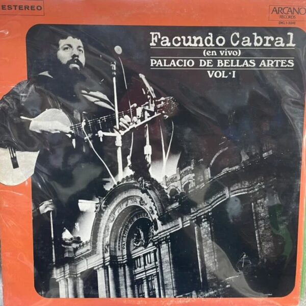 FACUNDO CABRAL - (EN VIVO) PALACIO DE LAS BELLAS ARTES VOL.1 LP