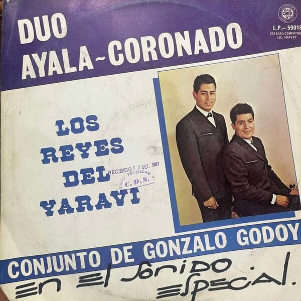 DUO AYALA CORONADO - LOS REYES DEL YARAVI LP