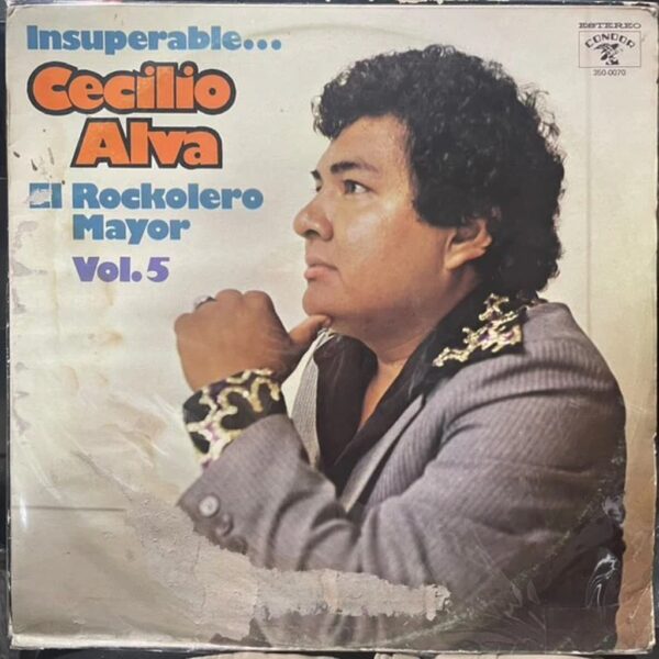 CECILIO ALVA - EL ROCKOLERO MAYOR VOL.5 LP (DE EPOCA)