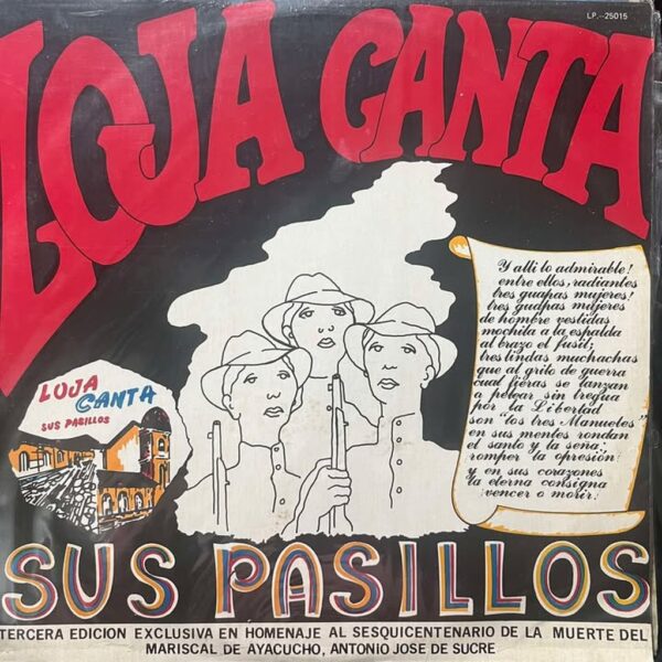 LOJA CANTA SUS PASILLOS  LP (DE EPOCA)