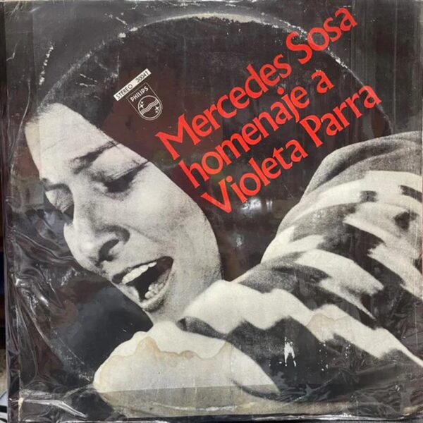 MERCEDES SOSA - HOMENAJE A VIOLETA PARRA LP (DE EPOCA)