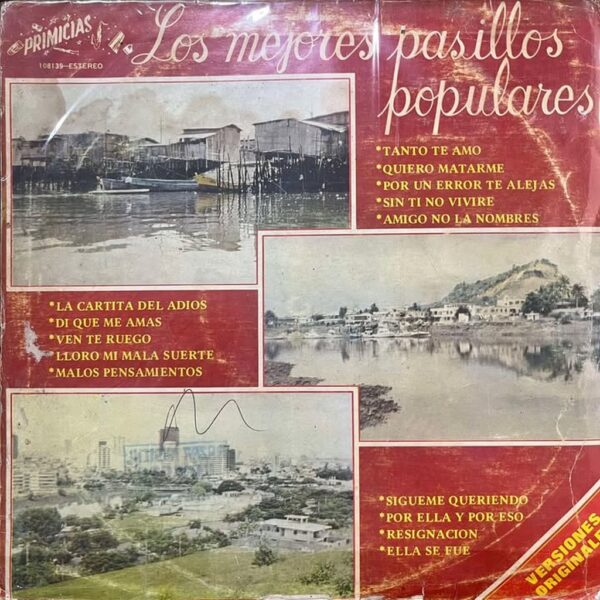 LOS MEJORES PASILLO POPULARES LP (DE EPOCA)